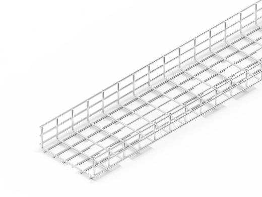 Лоток проволочный прямой диаметр проволоки 4 мм ПП4.300.105.3000.8.1